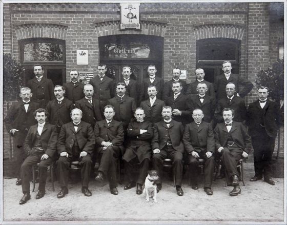Gesangverein Bevern im Jahr 1909